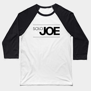 Solo Joe - Black Baseball T-Shirt